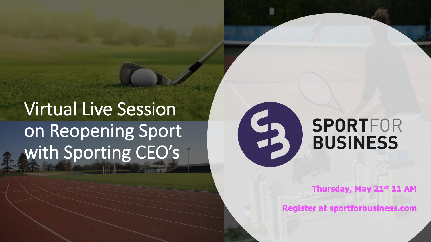 Virtual Live Session on Reopening Sport with Sporting CEO's