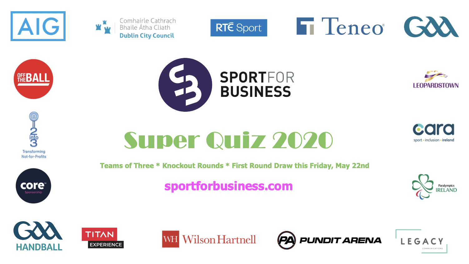 Sport for Business Super Quiz Round of 16 - Teneo Vs Leopardstown Racecourse