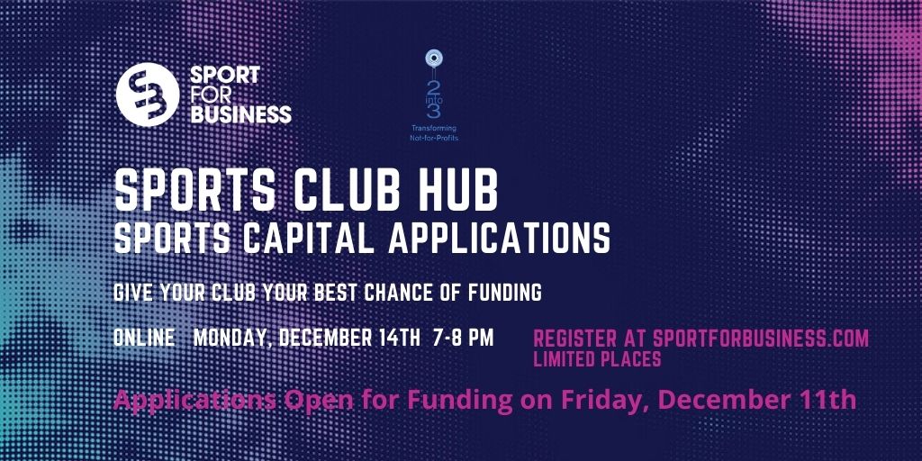 Sports Club Hub - Sports Capital Applications Masterclass
